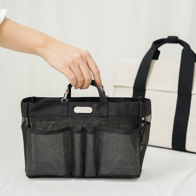 Bag Organizer Dalaman Tas Wanita ter Ringan MESH DRENBELLONY