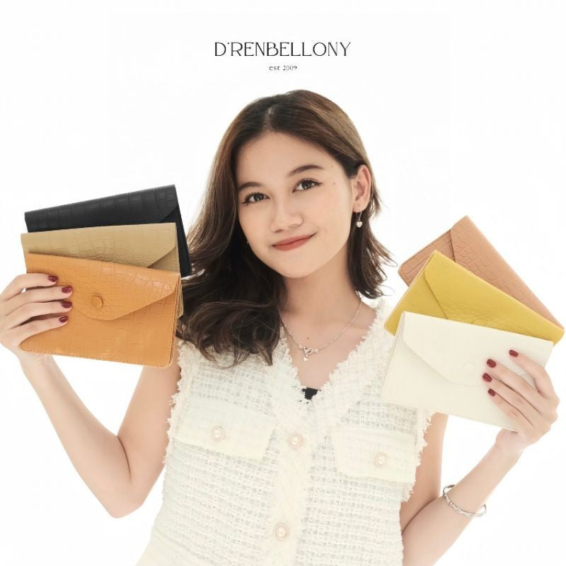 Dompet Kulit Wanita Dompet Traveling Organizer CELINE - DRENBELLONY