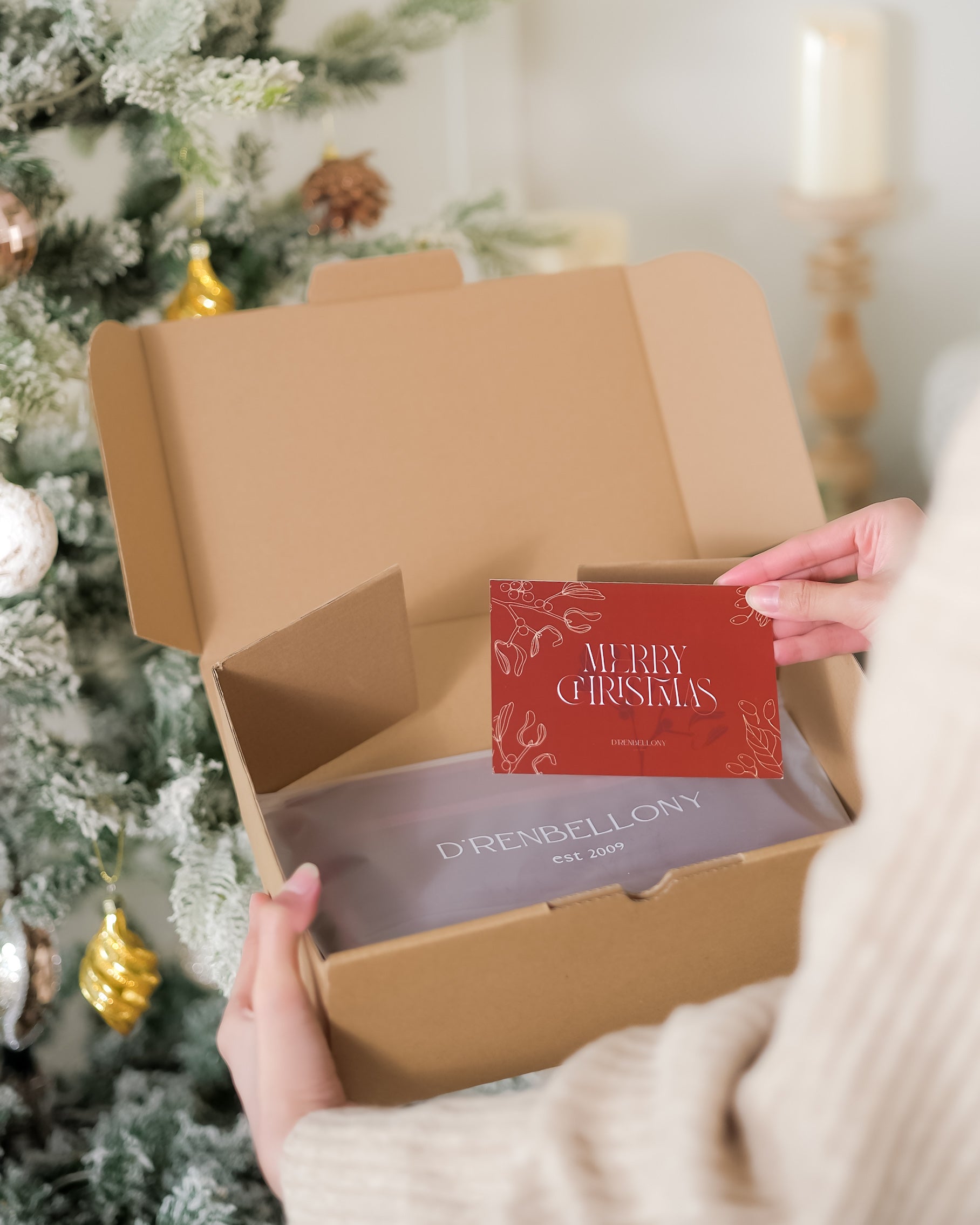 D'RENBELLONY - Christmas Hampers Decoration Kado Natal