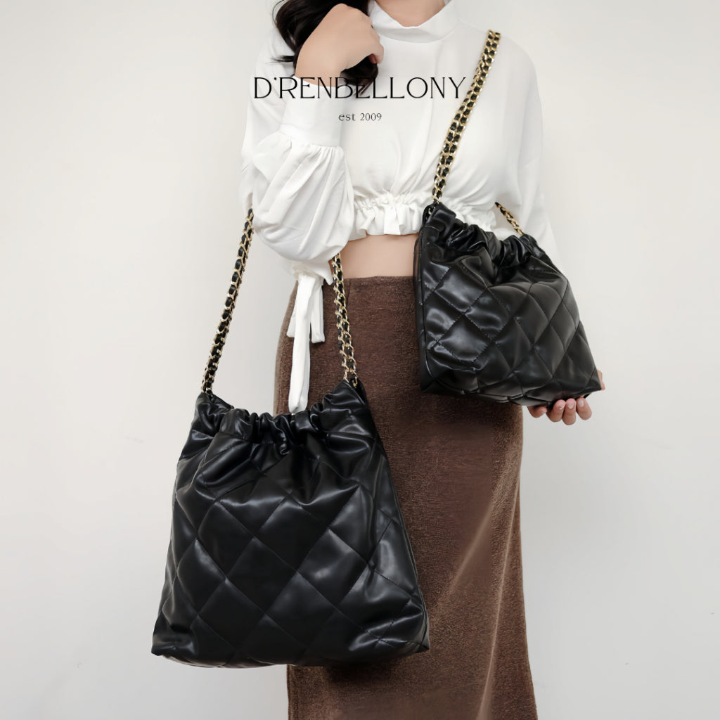 D'RENBELLONY Cheryl Bag Wanita Tas Bahu Wanita Medium Small